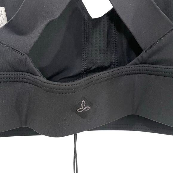 NWT Prana Black Criss Cross Layna Sports Bra Size XS - Picture 8 of 9